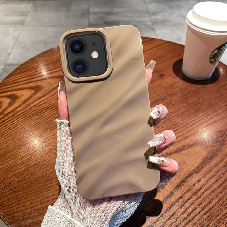 Solid Color Wave Texture TPU Phone Case, For iPhone 12 Pro Max, For iPhone 11 Pro Max, For iPhone 11