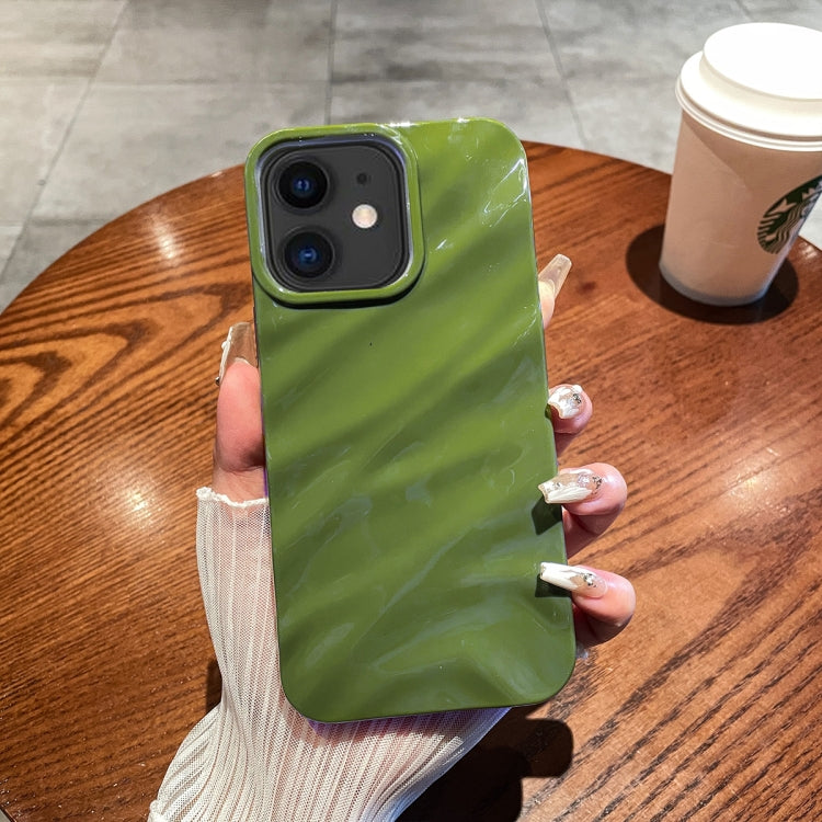 Solid Color Wave Texture TPU Phone Case, For iPhone 12 Pro Max, For iPhone 11 Pro Max, For iPhone 11