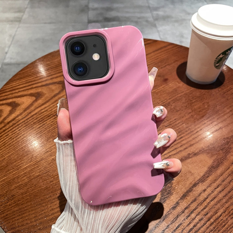Solid Color Wave Texture TPU Phone Case, For iPhone 12 Pro Max, For iPhone 11 Pro Max, For iPhone 11
