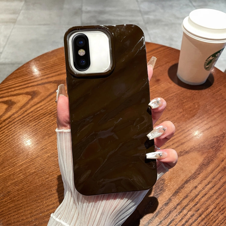 Solid Color Wave Texture TPU Phone Case, For iPhone X / XS, For iPhone XR, For iPhone XS Max