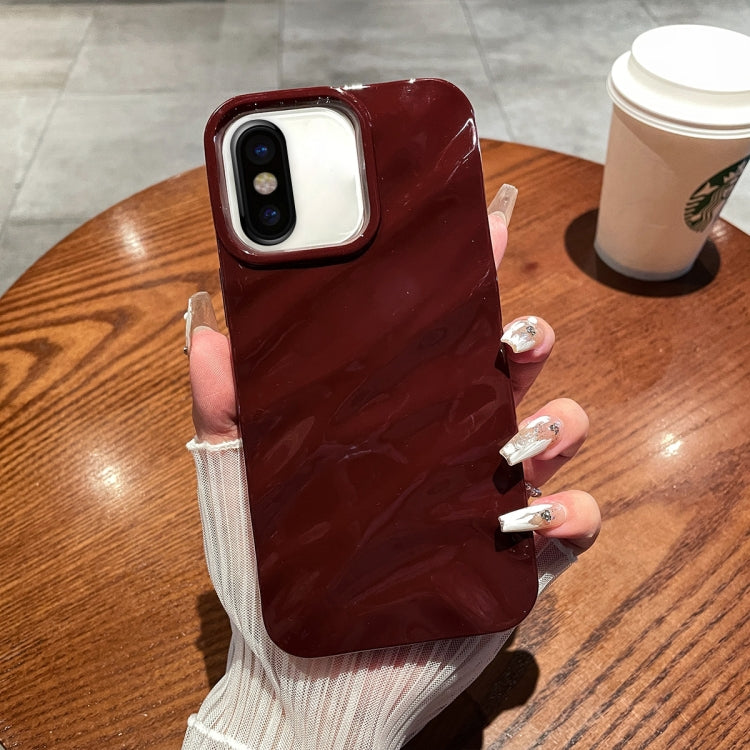 Solid Color Wave Texture TPU Phone Case, For iPhone X / XS, For iPhone XR, For iPhone XS Max