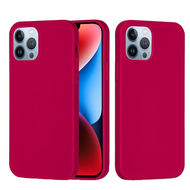 Solid Color Silicone Phone Case, For iPhone 16, For iPhone 15 Pro Max