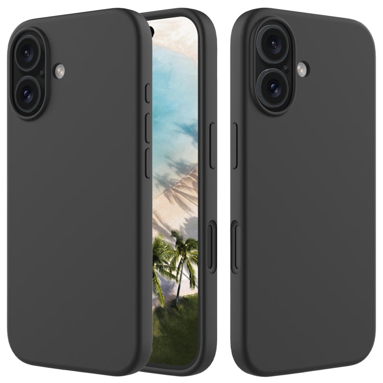 Solid Color Silicone Phone Case, For iPhone 16, For iPhone 15 Pro Max
