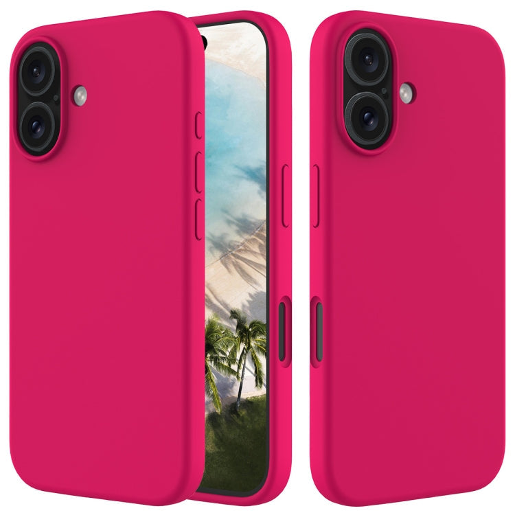 Solid Color Silicone Phone Case, For iPhone 16, For iPhone 15 Pro Max