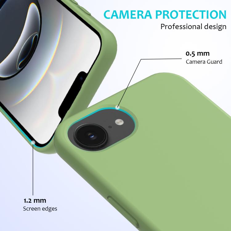 Solid Color Silicone Phone Case, For iPhone 17 Pro, For iPhone 17
