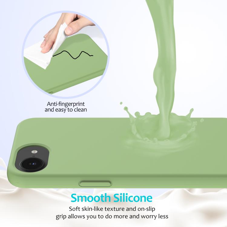 Solid Color Silicone Phone Case, For iPhone 17 Pro, For iPhone 17