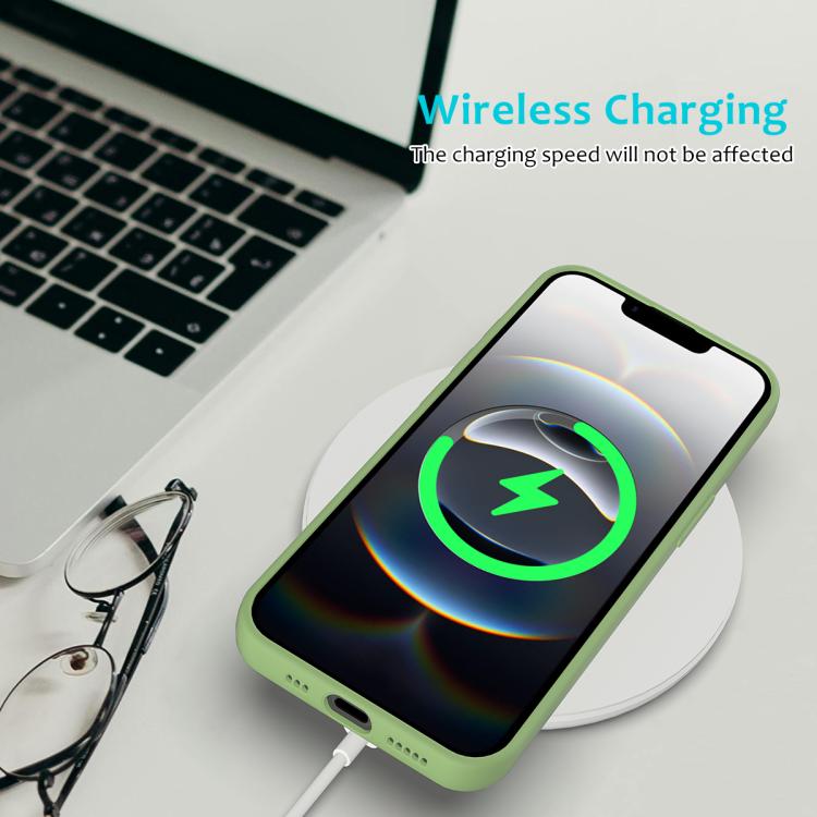 Solid Color Silicone Phone Case, For iPhone 17 Pro, For iPhone 17