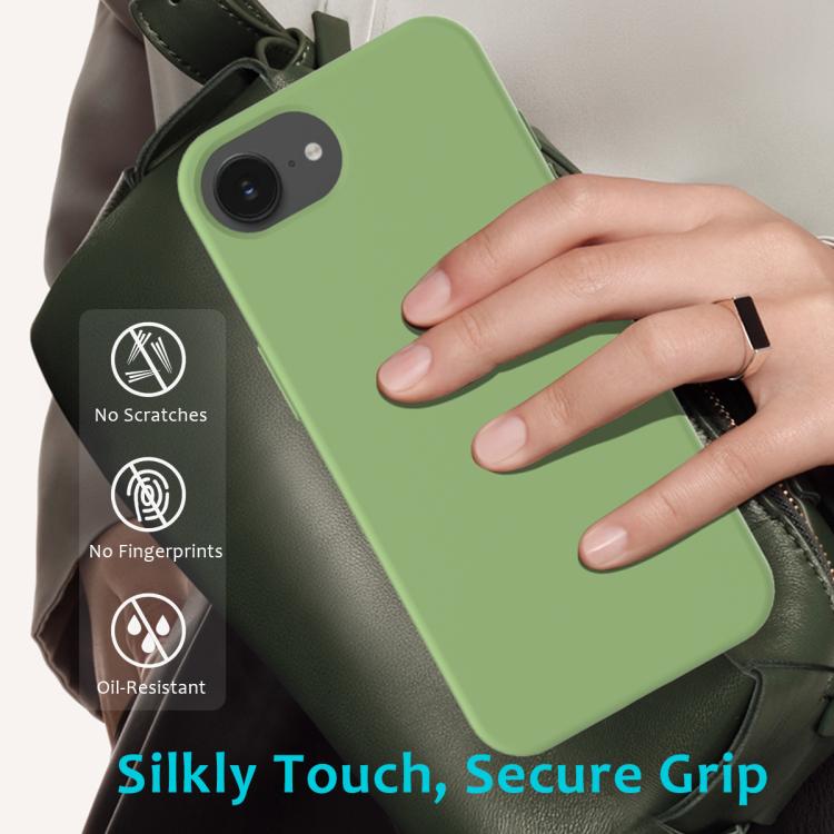 Solid Color Silicone Phone Case, For iPhone 17 Pro, For iPhone 17