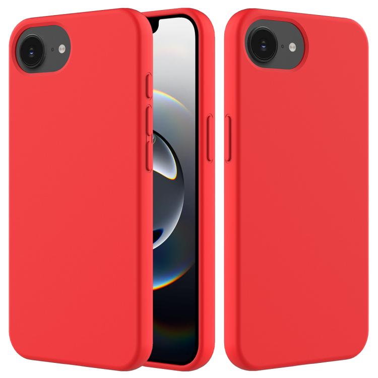 Solid Color Silicone Phone Case, For iPhone 17 Pro, For iPhone 17