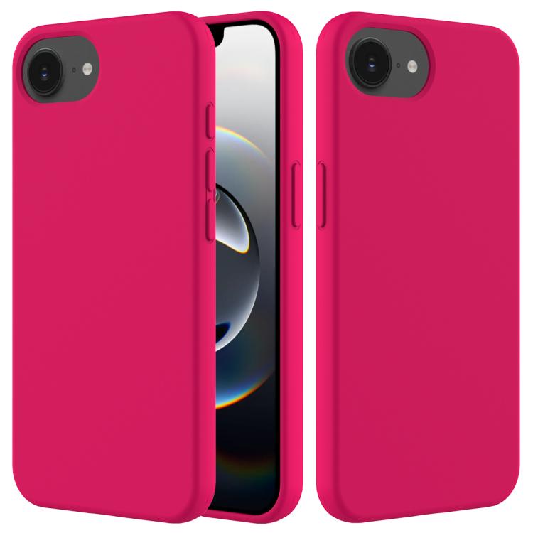Solid Color Silicone Phone Case, For iPhone 17 Pro, For iPhone 17