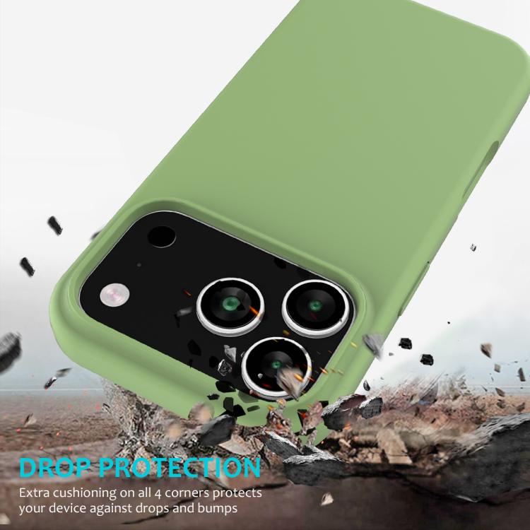 Solid Color Silicone Phone Case, For iPhone 17e / 16e, For iPhone 17 Pro Max