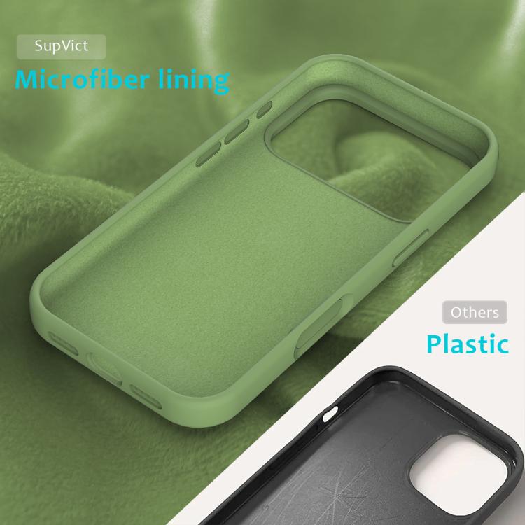 Solid Color Silicone Phone Case, For iPhone 17e / 16e, For iPhone 17 Pro Max
