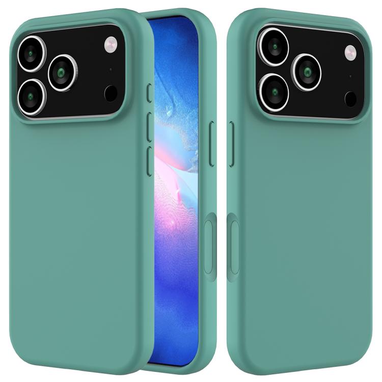Solid Color Silicone Phone Case, For iPhone 17e / 16e, For iPhone 17 Pro Max