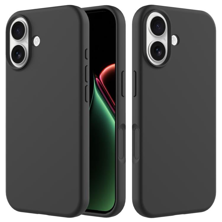 Solid Color Silicone Phone Case, For iPhone 17 Pro, For iPhone 17
