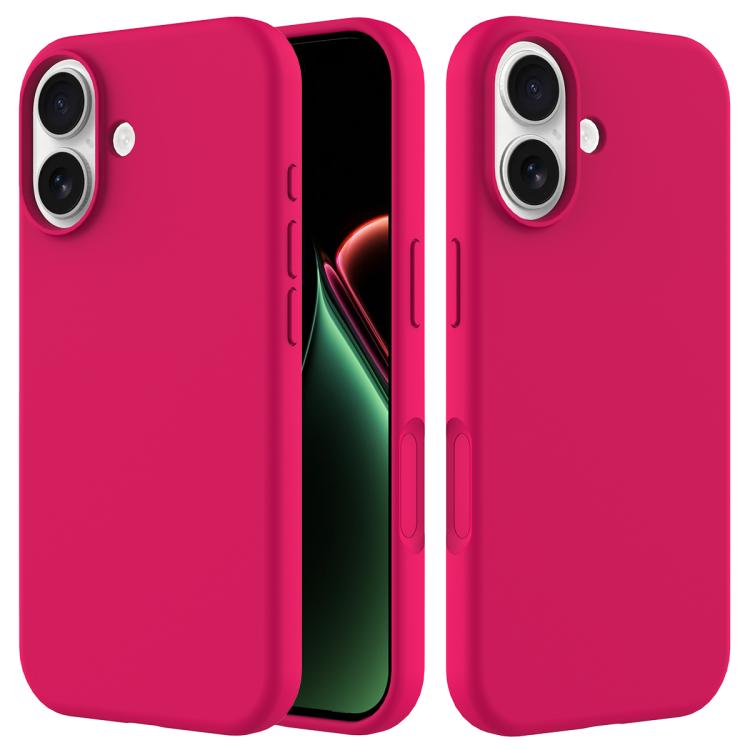 Solid Color Silicone Phone Case, For iPhone 17 Pro, For iPhone 17