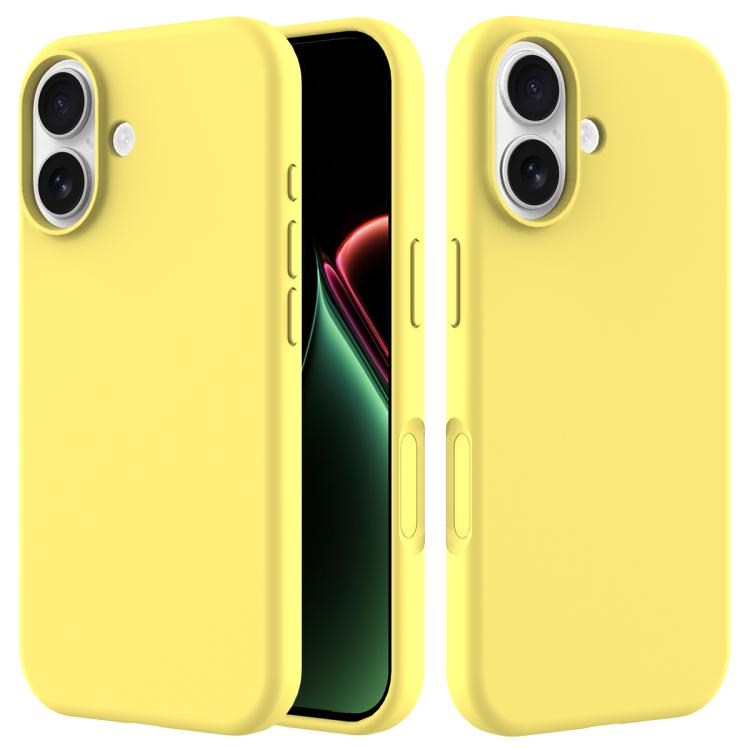 Solid Color Silicone Phone Case, For iPhone 17 Pro, For iPhone 17