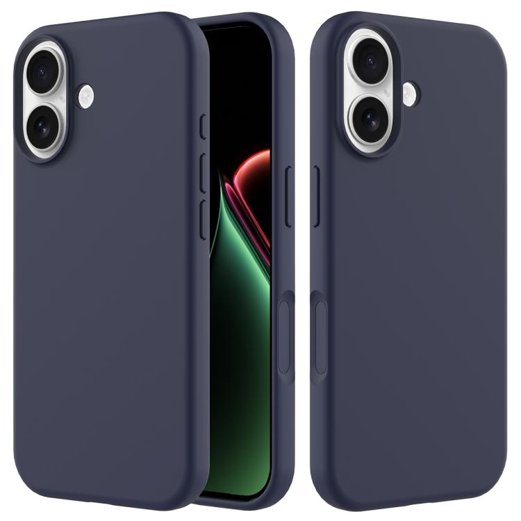 Solid Color Silicone Phone Case, For iPhone 17 Pro, For iPhone 17