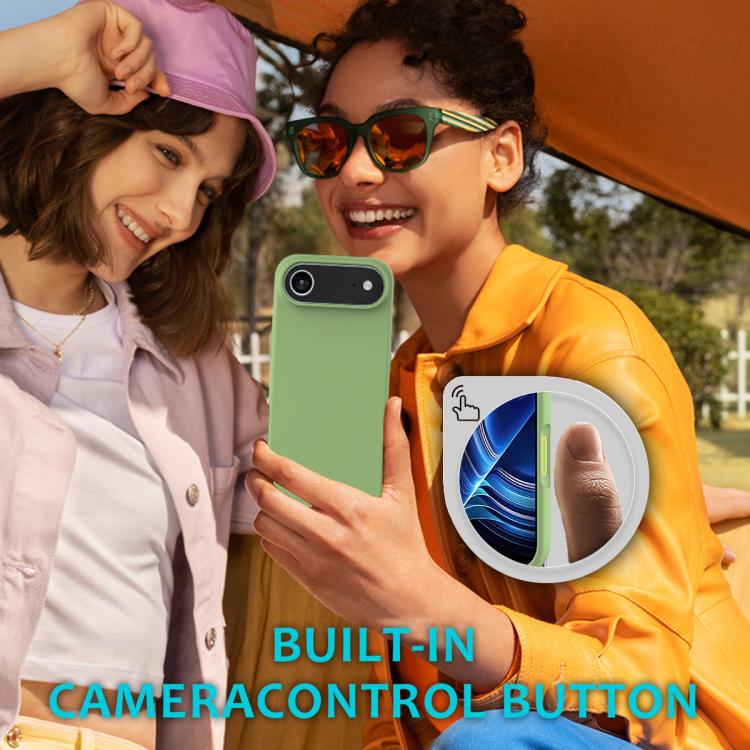 Solid Color Silicone Phone Case, For iPhone Air, For iPhone 16 Pro Max