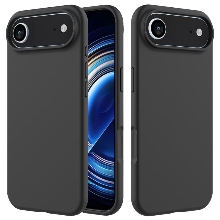 Solid Color Silicone Phone Case, For iPhone Air, For iPhone 16 Pro Max
