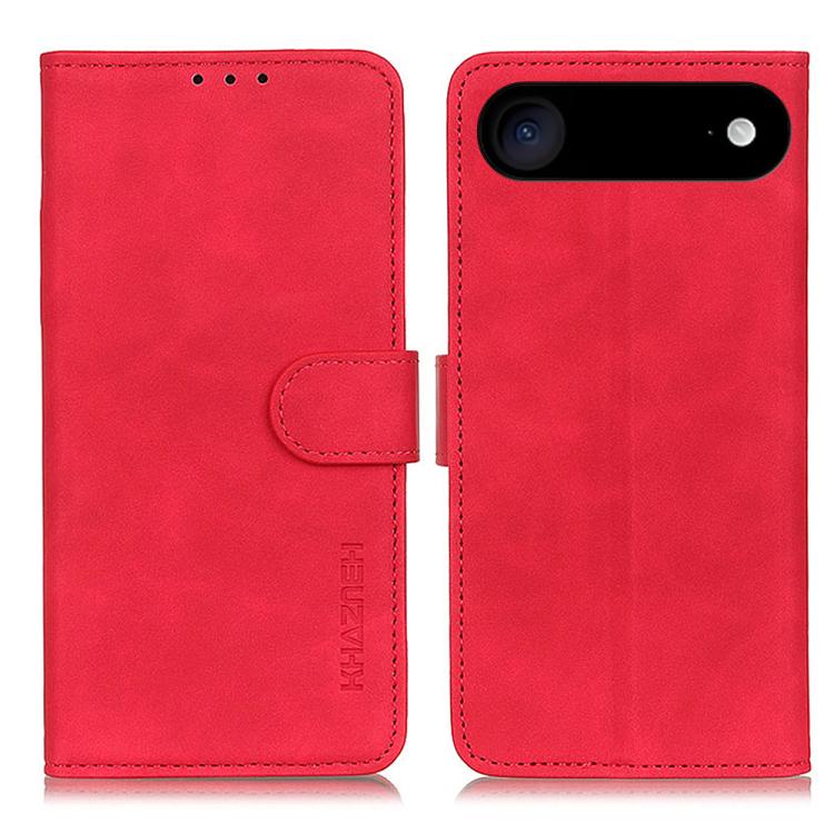 KHAZNEH Retro Texture Leather Phone Case, For iPhone 16e / 17e, For iPhone 17 Pro Max, For iPhone 17 Pro, For iPhone 17, For iPhone Air, For iPhone 16 Pro Max