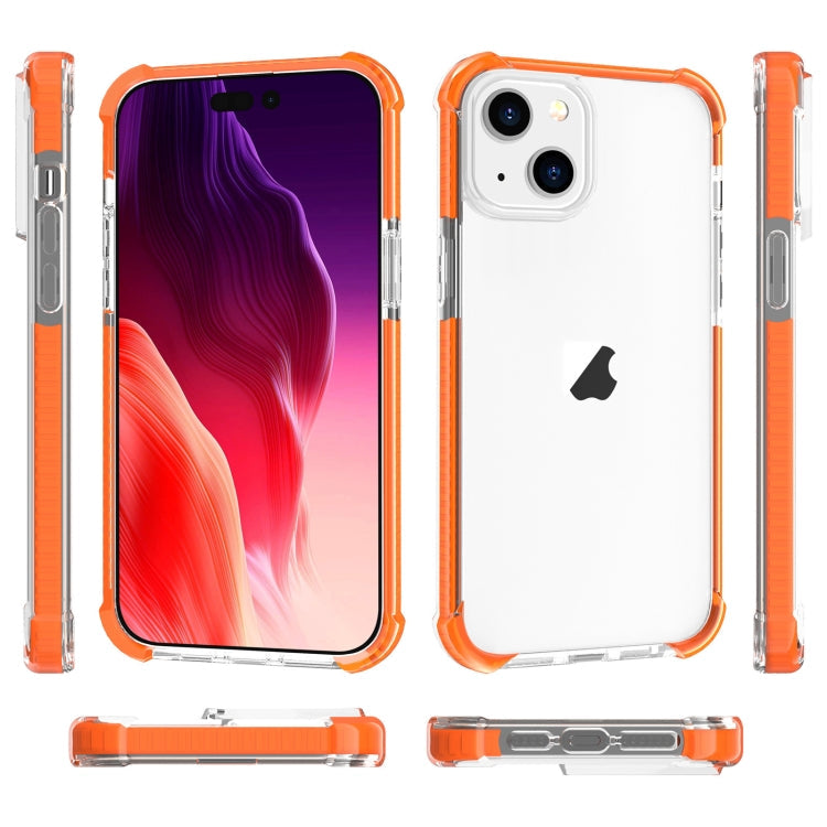 Four-corner Shockproof TPU Hybrid Acrylic Phone Case, For iPhone 15 Plus, For iPhone 15