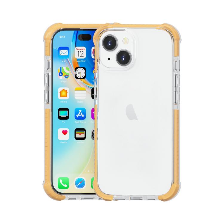 Four-corner Shockproof TPU Hybrid Acrylic Phone Case, For iPhone 15 Plus, For iPhone 15