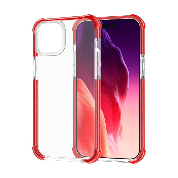 Four-corner Shockproof TPU Hybrid Acrylic Phone Case, For iPhone 15 Plus, For iPhone 15