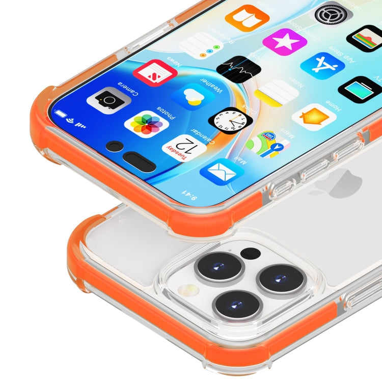Four-corner Shockproof TPU Hybrid Acrylic Phone Case, For iPhone 16 Pro Max, For iPhone 16 Pro