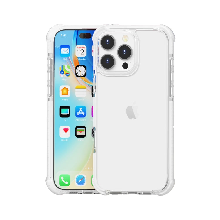 Four-corner Shockproof TPU Hybrid Acrylic Phone Case, For iPhone 16 Pro Max, For iPhone 16 Pro