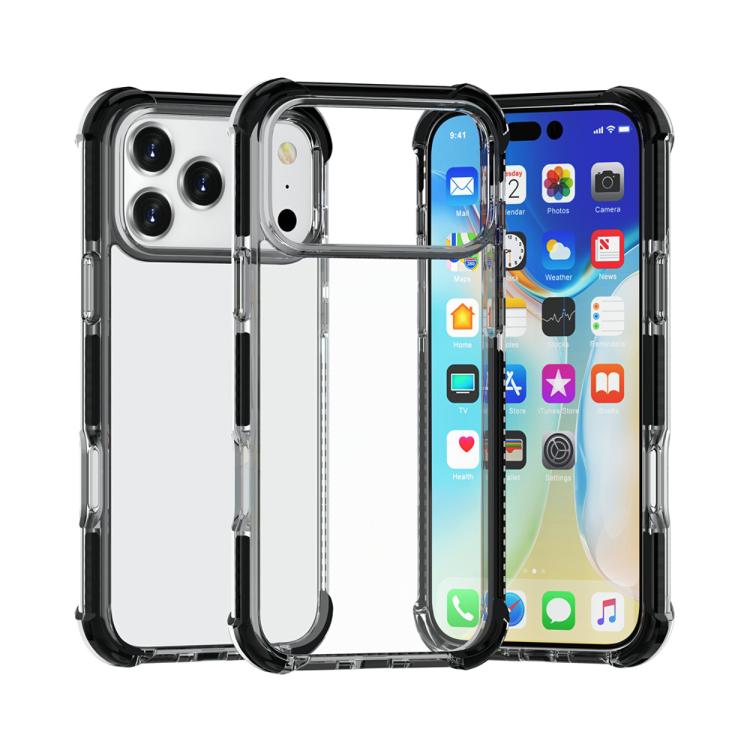 Four-corner Shockproof TPU Hybrid Acrylic Phone Case, For iPhone 18 Pro / 17 Pro, For iPhone 18 Pro Max / 17 Pro Max