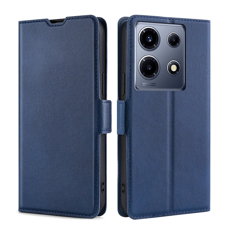 Ultra-thin Voltage Side Buckle Horizontal Flip Leather Phone Case, For Infinix Note 30 VIP 5G