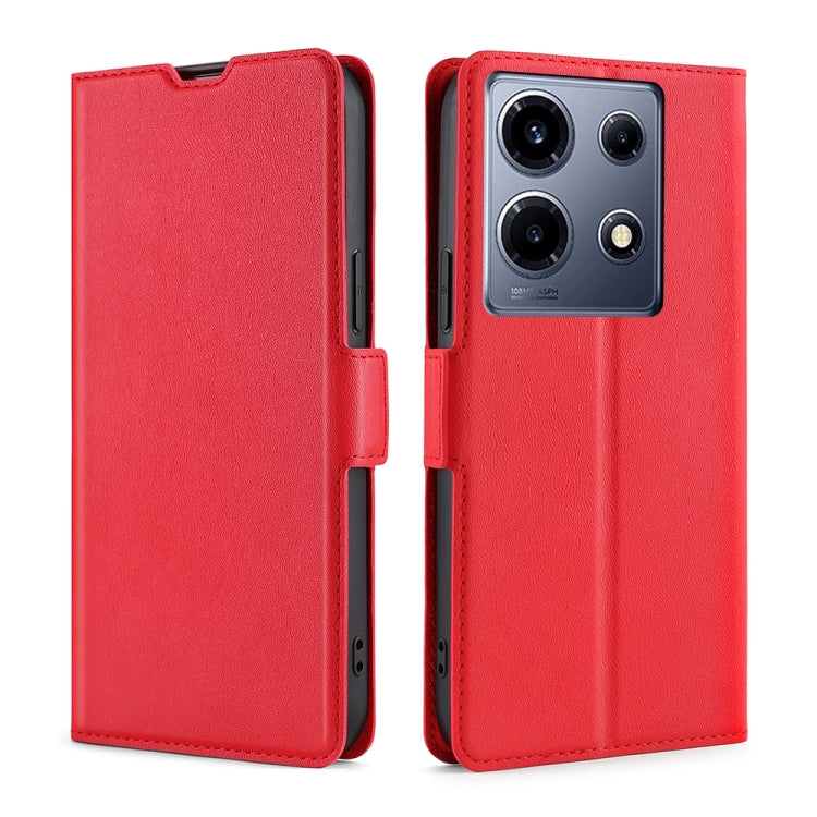 Ultra-thin Voltage Side Buckle Horizontal Flip Leather Phone Case, For Infinix Note 30 VIP 5G