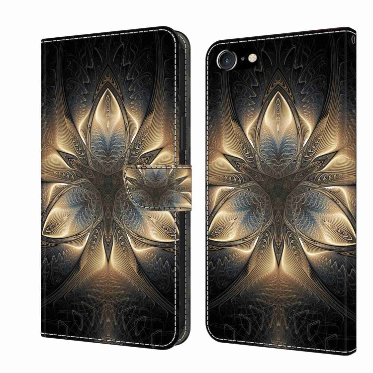 Crystal 3D Shockproof Protective Leather Phone Case, For iPhone 6 / 7