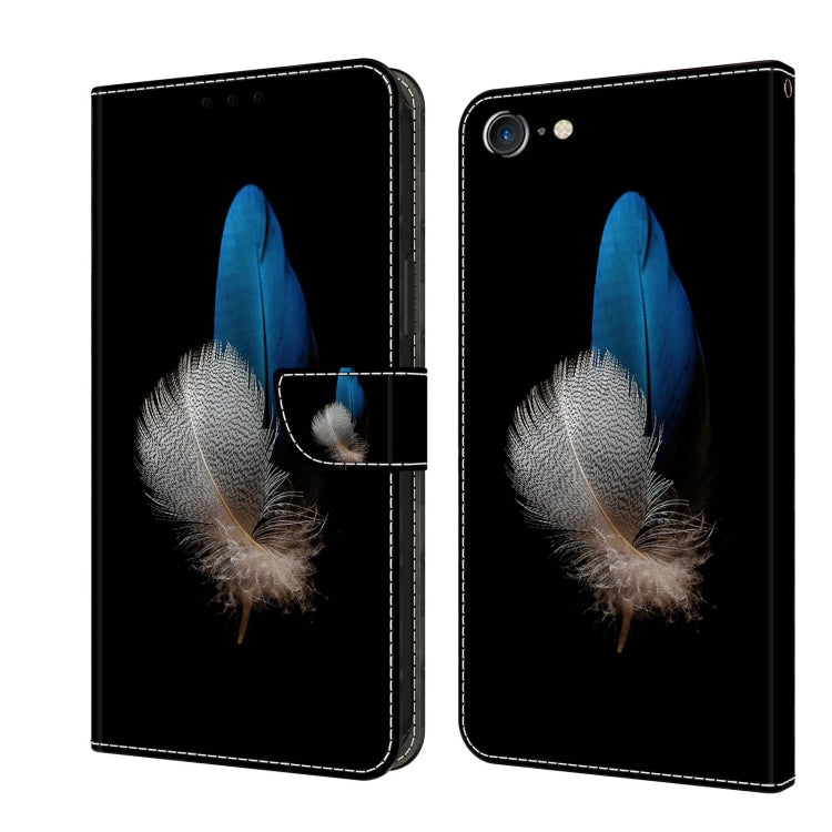 Crystal 3D Shockproof Protective Leather Phone Case, For iPhone 6 / 7