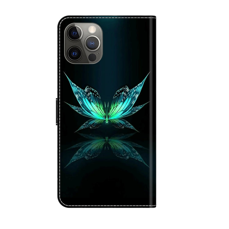 Crystal 3D Shockproof Protective Leather Phone Case, For iPhone 11 Pro