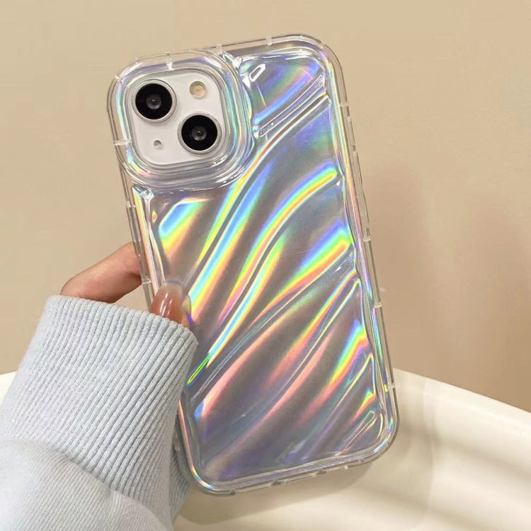 Laser Sequin Waves TPU Phone Case, For iPhone 14 Plus, For iPhone 14, For iPhone 14 Pro, For iPhone 14 Pro Max, For iPhone 13 Pro Max, For iPhone 13 Pro