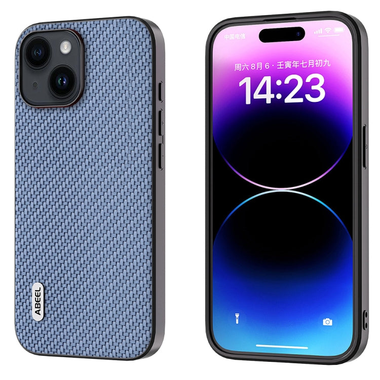 ABEEL Carbon Fiber Texture Protective Phone Case, For iPhone 14 Pro, For iPhone 15 Plus, For iPhone 14 Pro Max