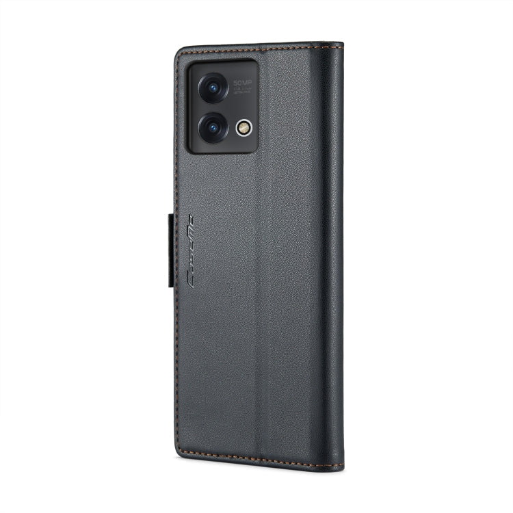 CaseMe 023 Butterfly Buckle Litchi Texture RFID Anti-theft Leather Phone Case, For Motorola Moto G Stylus 5G 2023