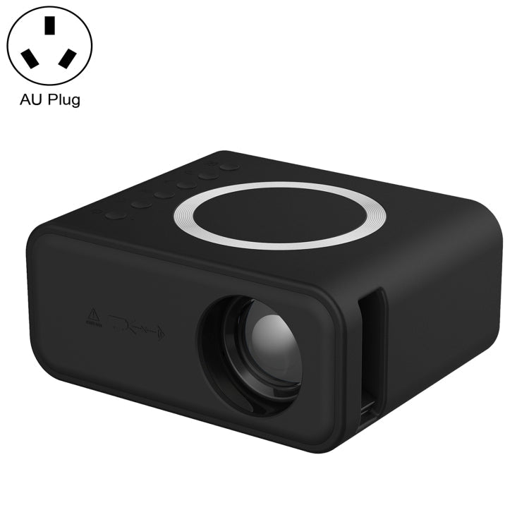 T300S 320x240 24ANSI Lumens Mini LCD Projector Supports Wired & Wireless Same Screen, US Plug, EU Plug, UK Plug, AU Plug