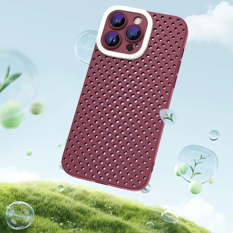 Hollow Heat Dissipation TPU Phone Case, For iPhone SE 2022 / 2020 / 8 / 7, For iPhone 13 Pro Max, For iPhone 13, For iPhone 12 Pro Max, For iPhone 11 Pro Max, For iPhone 11