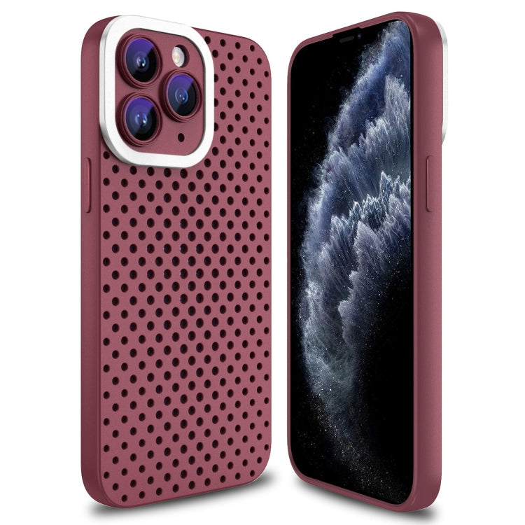 Hollow Heat Dissipation TPU Phone Case, For iPhone SE 2022 / 2020 / 8 / 7, For iPhone 13 Pro Max, For iPhone 13, For iPhone 12 Pro Max, For iPhone 11 Pro Max, For iPhone 11