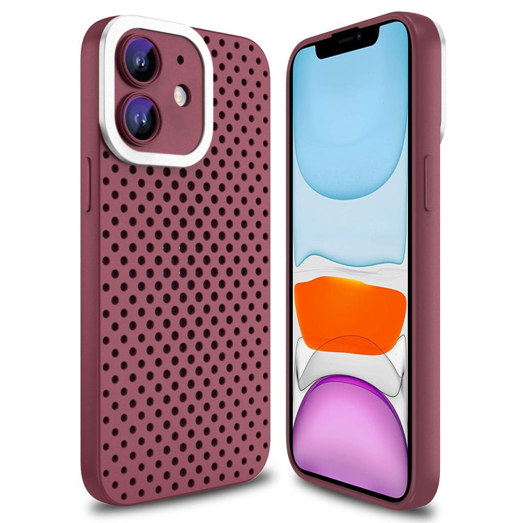 Hollow Heat Dissipation TPU Phone Case, For iPhone SE 2022 / 2020 / 8 / 7, For iPhone 13 Pro Max, For iPhone 13, For iPhone 12 Pro Max, For iPhone 11 Pro Max, For iPhone 11