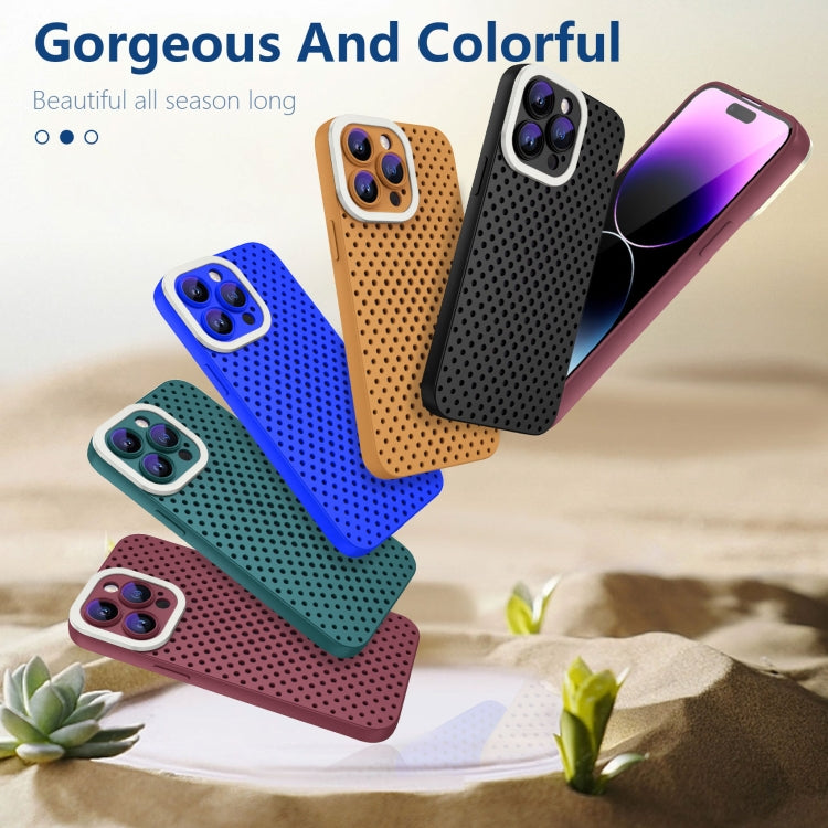 Hollow Heat Dissipation TPU Phone Case, For iPhone SE 2022 / 2020 / 8 / 7, For iPhone 13 Pro Max, For iPhone 13, For iPhone 12 Pro Max, For iPhone 11 Pro Max, For iPhone 11