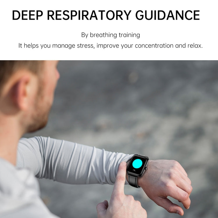 ET540 1.91 inch IP67 Waterproof Silicone Band Smart Watch, Support ECG / Non-invasive Blood Glucose Measurement, ET540 (Blue), ET540 (Red)