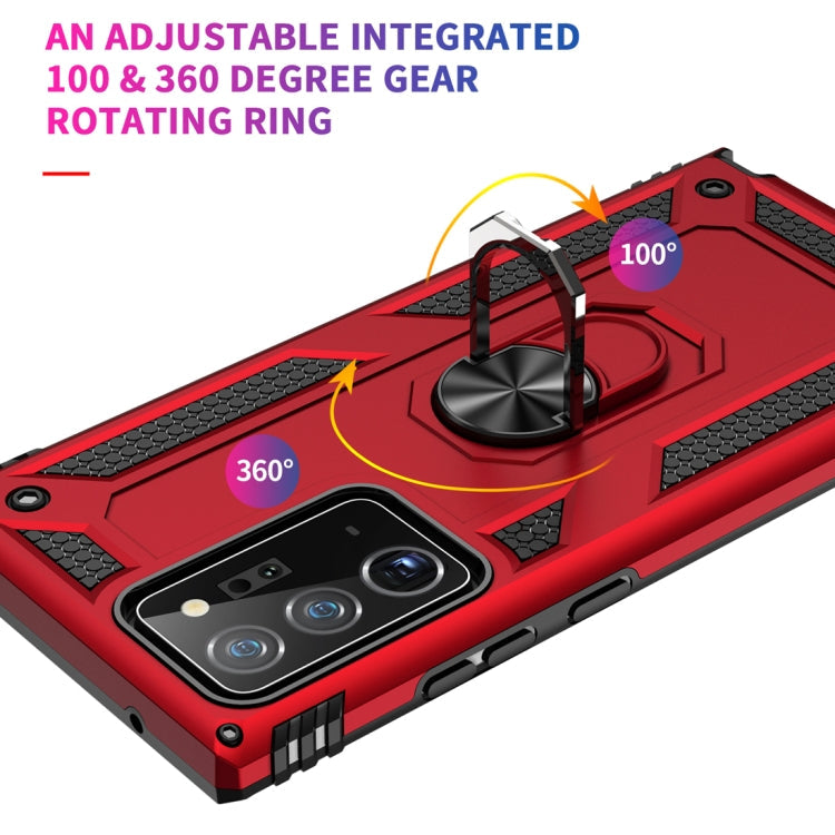 Shockproof TPU + PC Protective Case with 360 Degree Rotating Holder, For Samsung Galaxy Note 20+ 5G