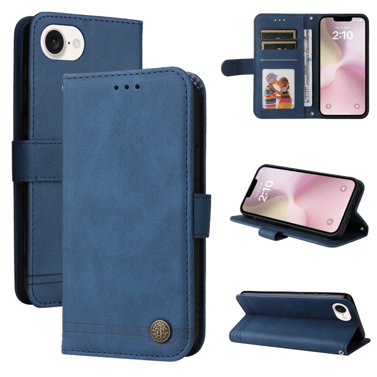 Skin Feel Life Tree Leather Phone Case, For iPhone 17e / 16e, For iPhone 17 Pro Max, For iPhone 17 Pro, For iPhone 17