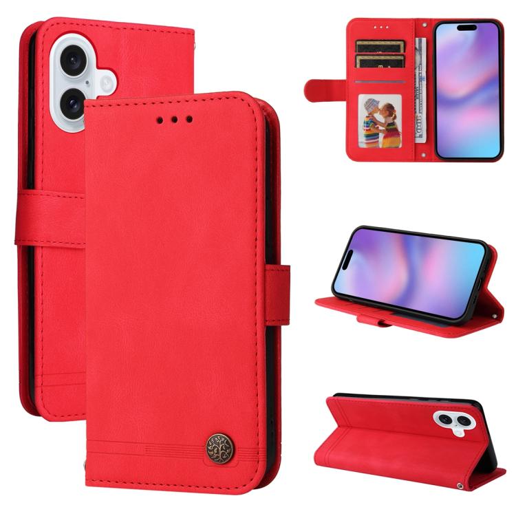 Skin Feel Life Tree Leather Phone Case, For iPhone 17e / 16e, For iPhone 17 Pro Max, For iPhone 17 Pro, For iPhone 17