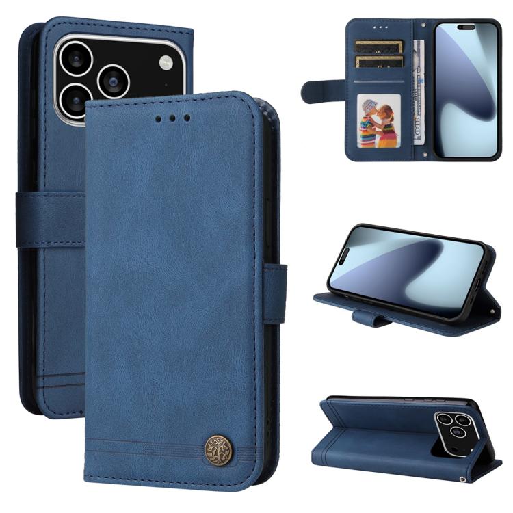 Skin Feel Life Tree Leather Phone Case, For iPhone 17e / 16e, For iPhone 17 Pro Max, For iPhone 17 Pro, For iPhone 17