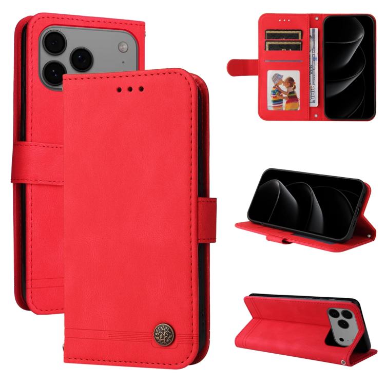 Skin Feel Life Tree Leather Phone Case, For iPhone 17e / 16e, For iPhone 17 Pro Max, For iPhone 17 Pro, For iPhone 17