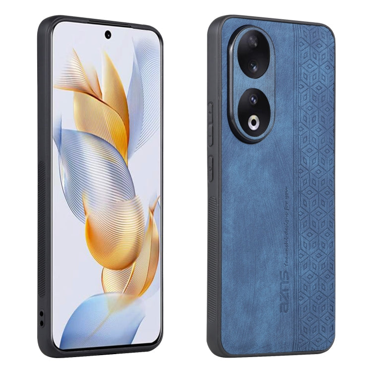 AZNS 3D Embossed Skin Feel Phone Case, For Honor X50, For Honor 90 Pro, For Honor 90